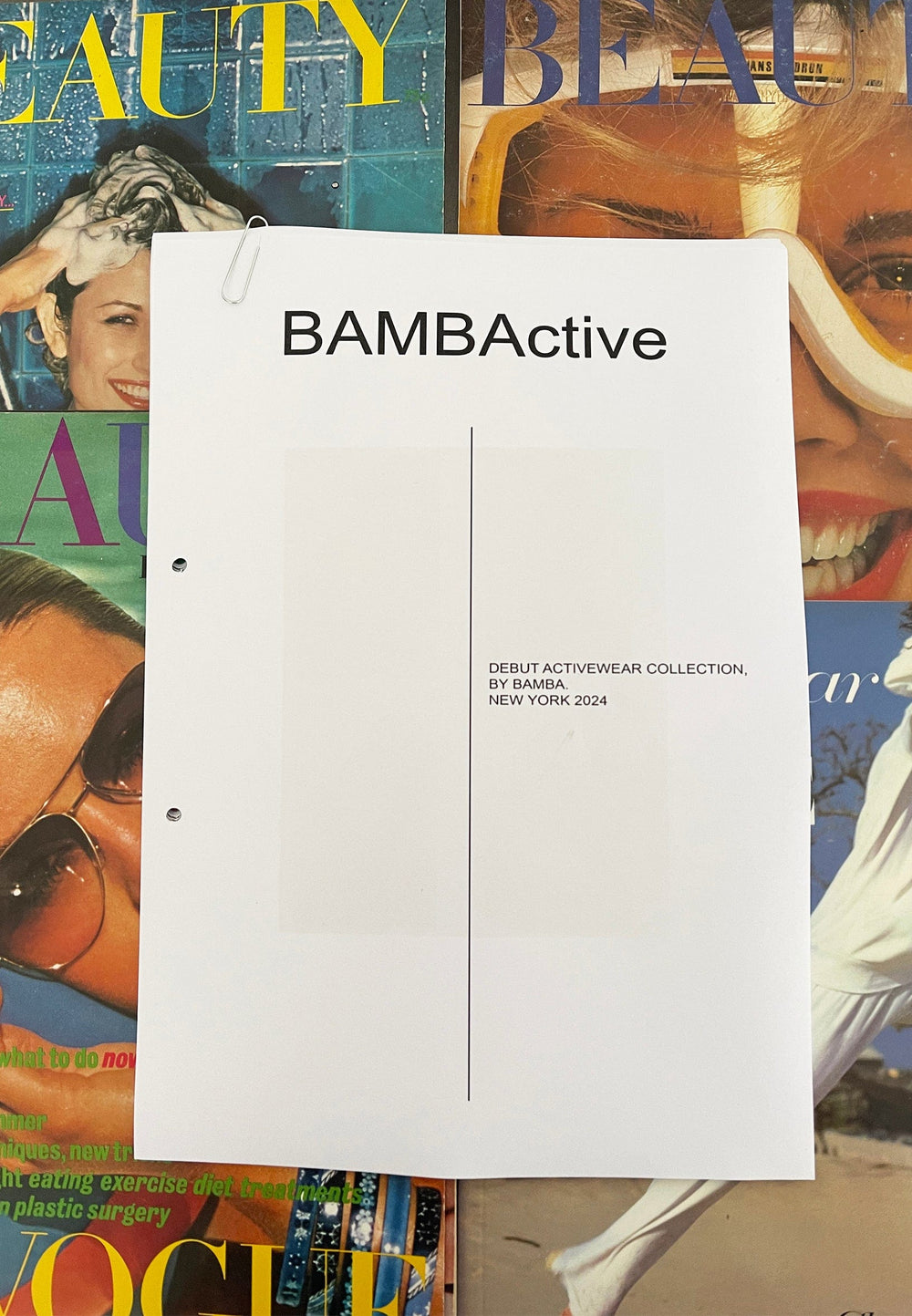 BAMBActive, in the making.