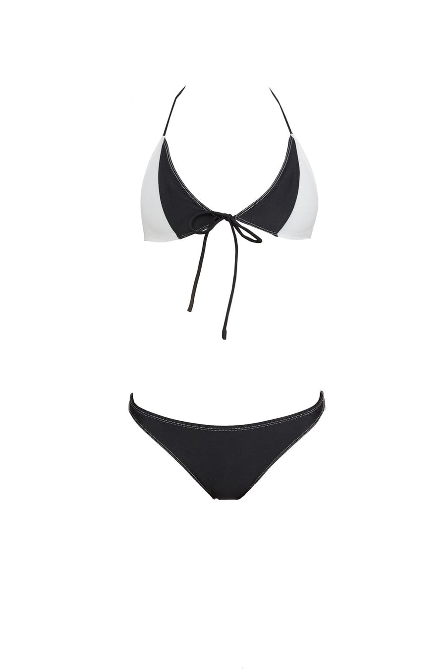 SALVADOR bottoms - black/ white  -  SWIM BOTTOMS  -  B Ā M B A S W I M