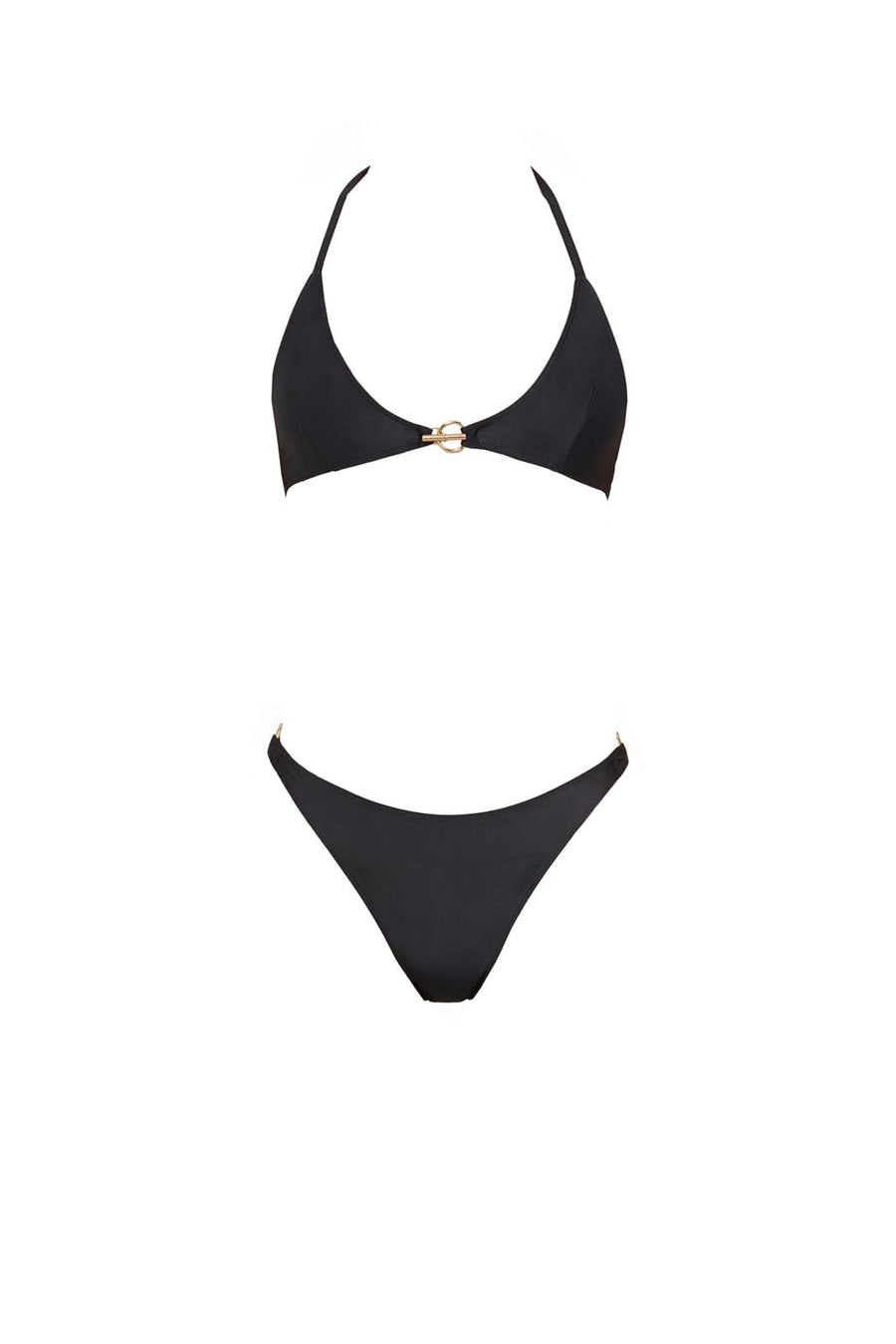 ATLAS bottoms - jet black  -  SWIM BOTTOMS  -  B Ā M B A S W I M