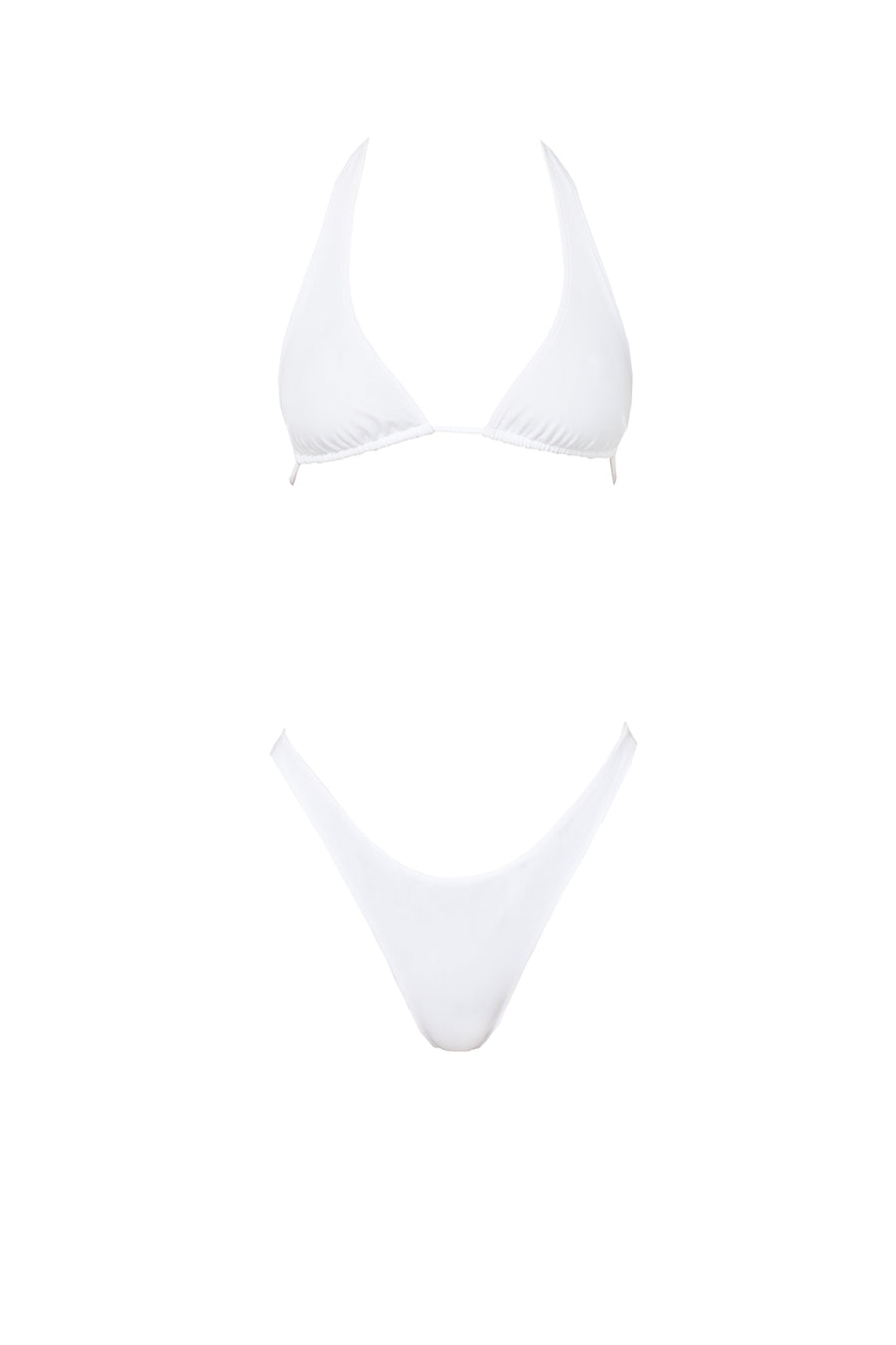 RIVIERA top - pure white  -  SWIM TOPS  -  B Ā M B A S W I M